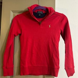 Kids Polo 1/4 Zip Pullover